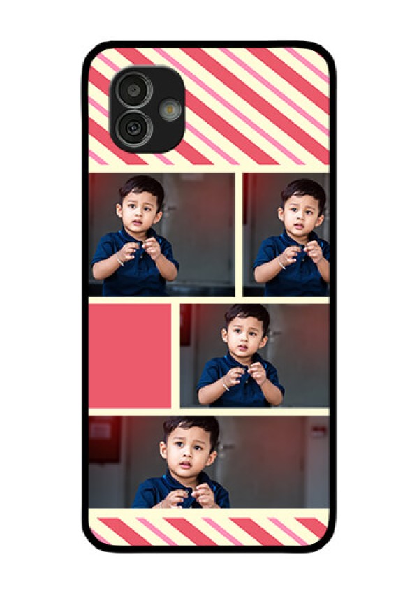 Samsung Galaxy M13 5G Personalized Glass Phone Case - Picture Upload Mobile Case Design