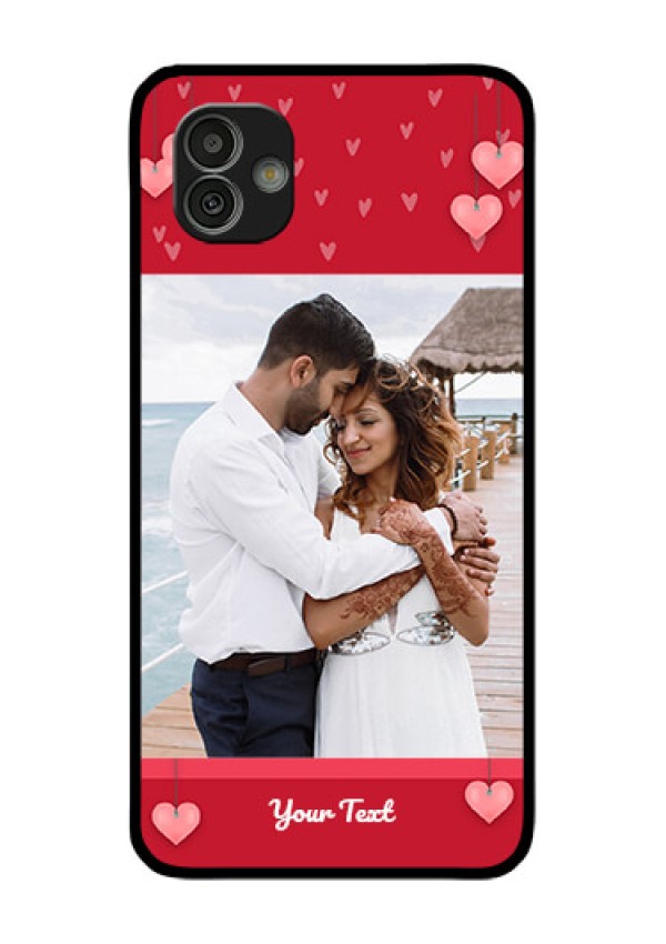 Samsung Galaxy M13 5G Custom Glass Phone Case - Valentines Day Design