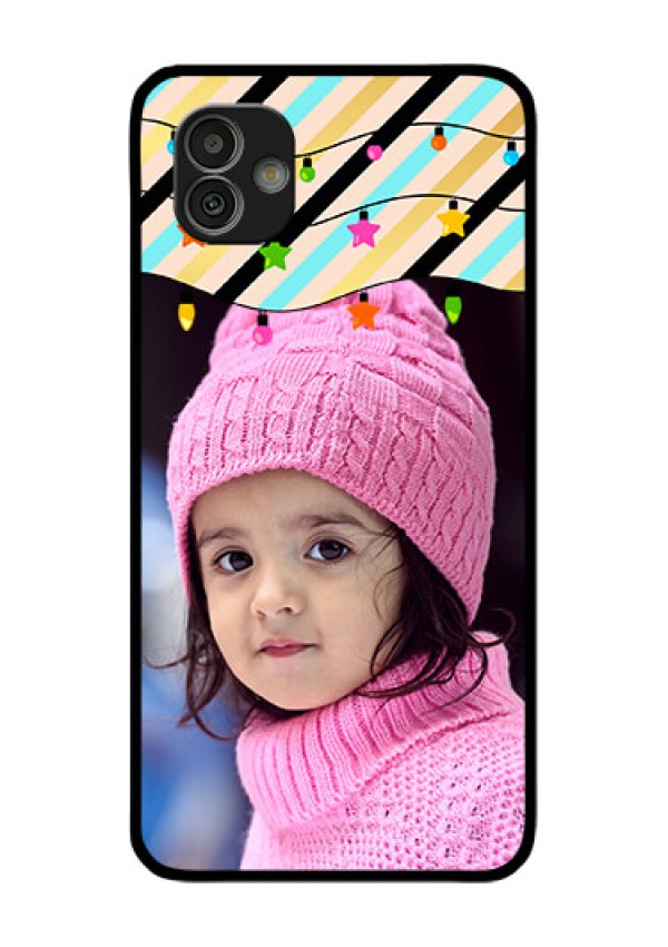 Samsung Galaxy M13 5G Custom Glass Mobile Case - Lights Hanging Design