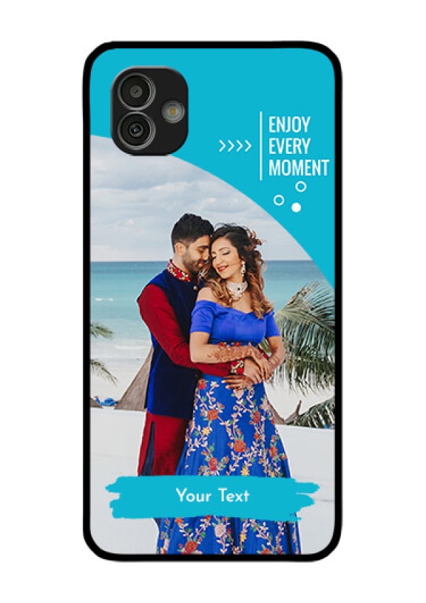 Samsung Galaxy M13 5G Custom Glass Mobile Case - Happy Moment Design