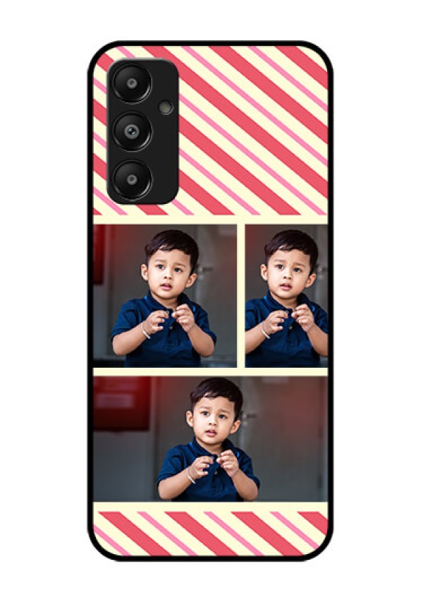 Galaxy M14 4G Custom Glass Phone Case - Picture Upload Mobile Case Design