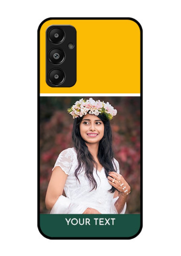 Galaxy M14 4G Custom Glass Phone Case - Love You Design
