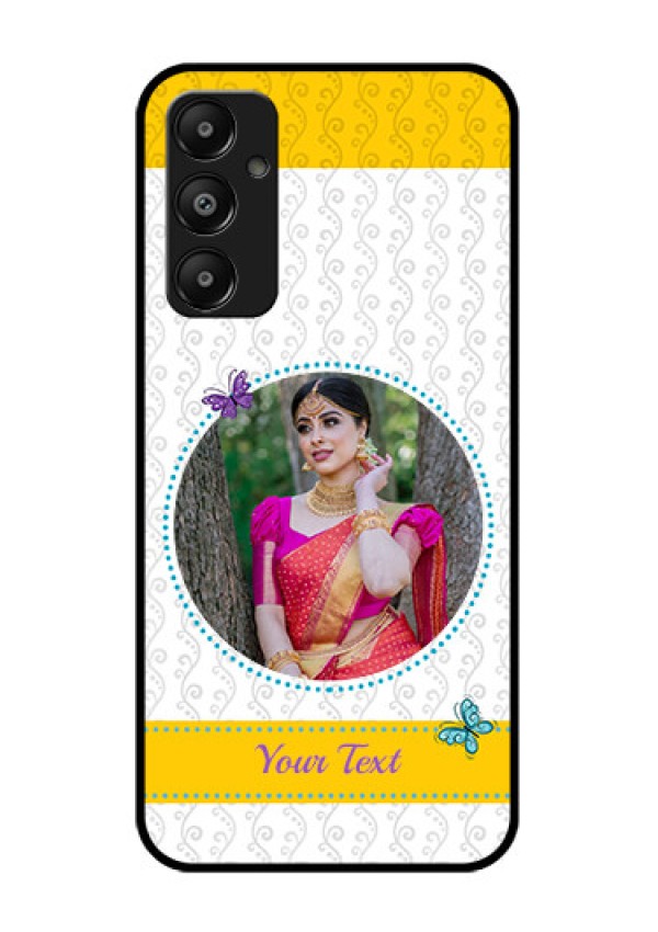 Galaxy M14 4G Custom Glass Phone Case - Girls Premium Case Design