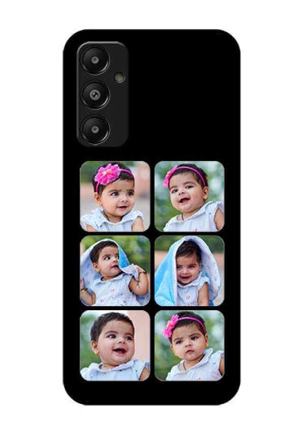 Galaxy M14 4G Custom Glass Phone Case - Multiple Pictures Design