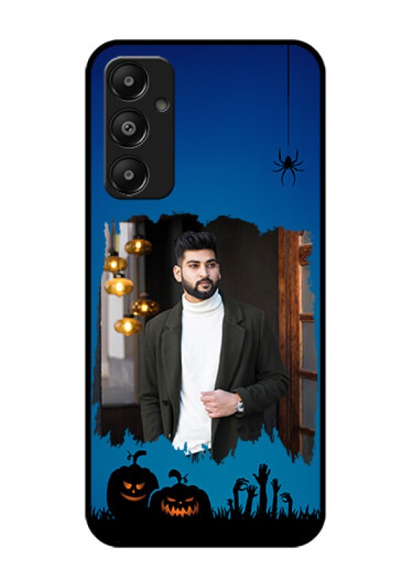 Galaxy M14 4G Custom Glass Phone Case - With Pro Halloween Design