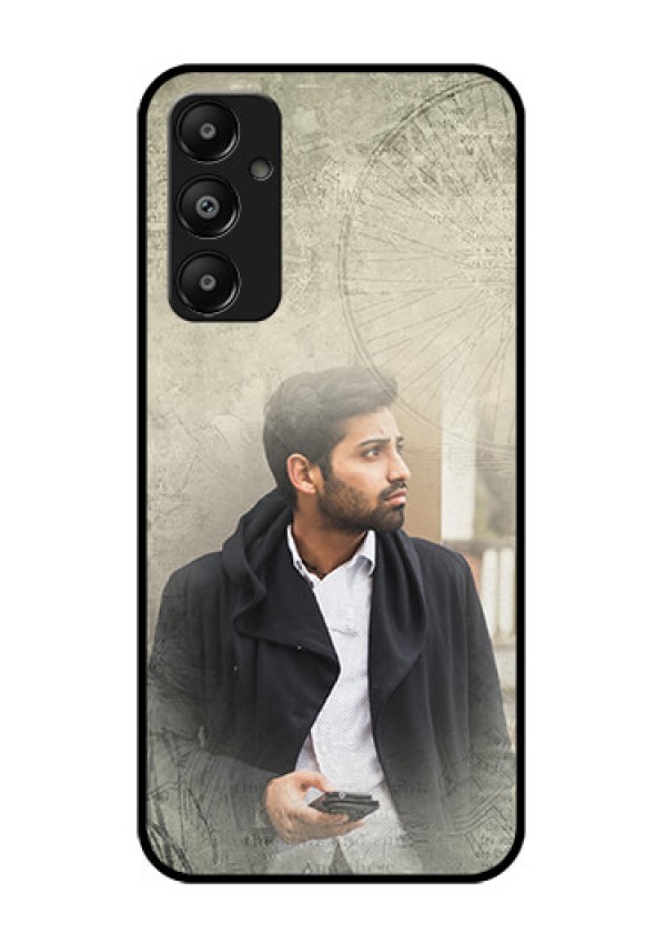 Galaxy M14 4G Custom Glass Phone Case - With Vintage Design