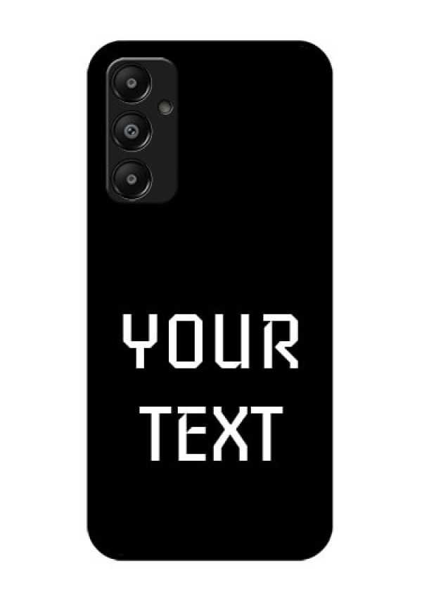 Galaxy M14 4G Custom Glass Phone Case - Your Name Design