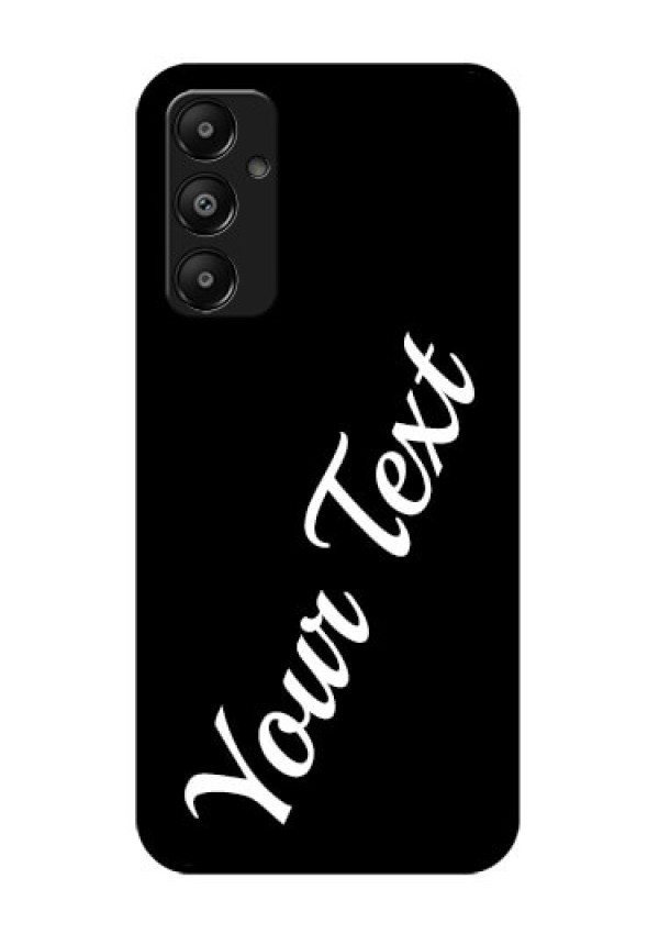 Galaxy M14 4G Custom Glass Phone Case - With Your Name Design