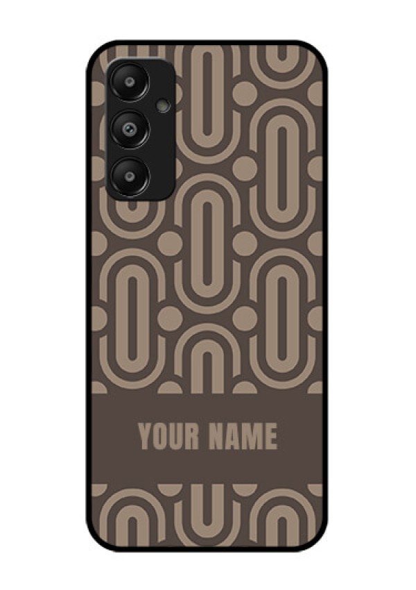 Galaxy M14 4G Custom Glass Phone Case - Captivating Zero Pattern Design