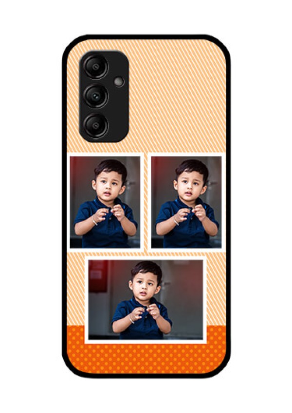 Galaxy M14 5G Photo Printing on Glass Case - Bulk Photos Upload Design