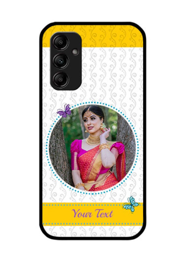 Galaxy M14 5G Custom Glass Mobile Case - Girls Premium Case Design