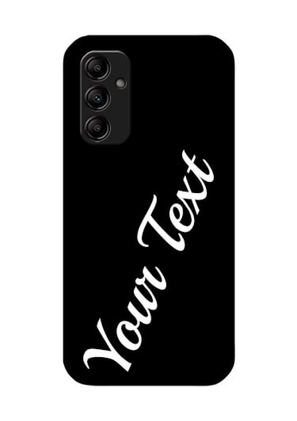 Galaxy M14 5G Custom Glass Mobile Cover with Your Name
