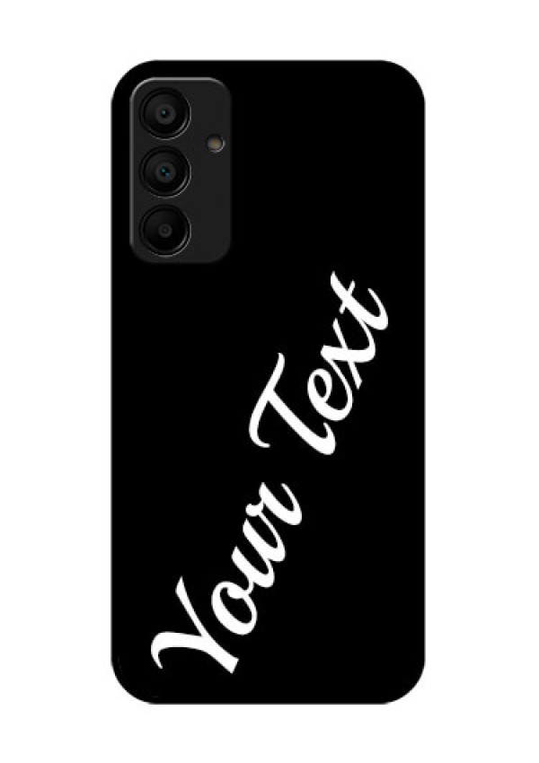 Galaxy M15 5G Custom Glass Phone Case - With Your Name Design