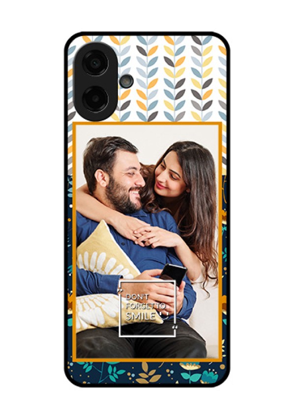 Samsung Galaxy M17e Custom Glass Phone Case - Pattern Design
