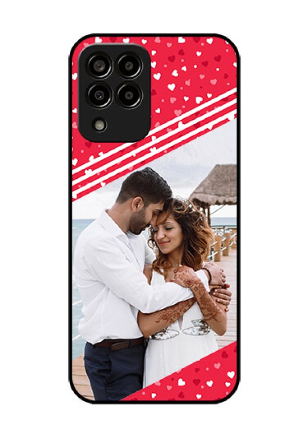 Galaxy m33-5g 5G Custom Glass Mobile Case - Valentines Gift Design