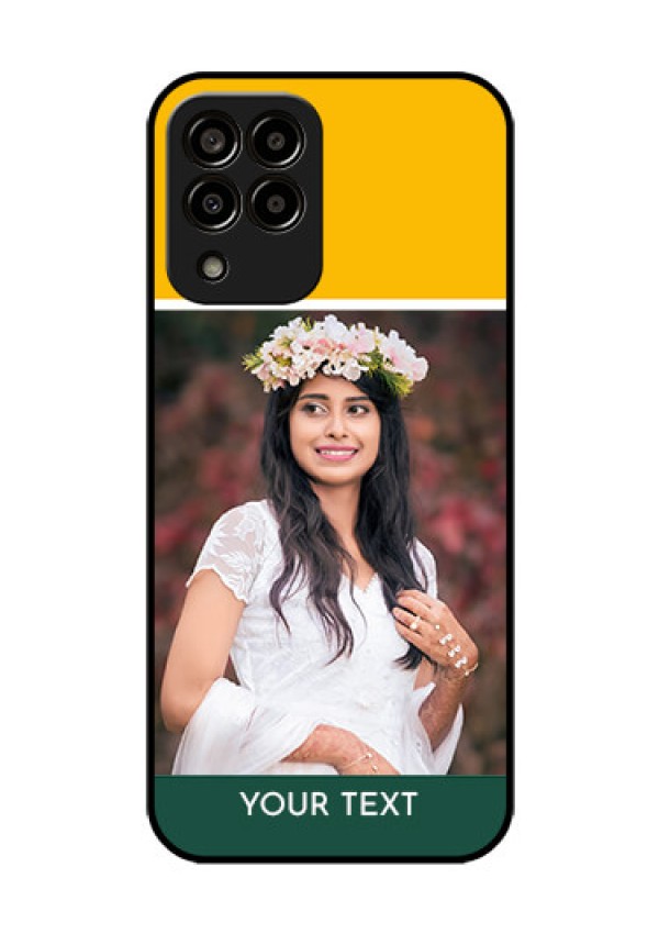 Galaxy m33-5g 5G Photo Printing on Glass Case - Love You Design
