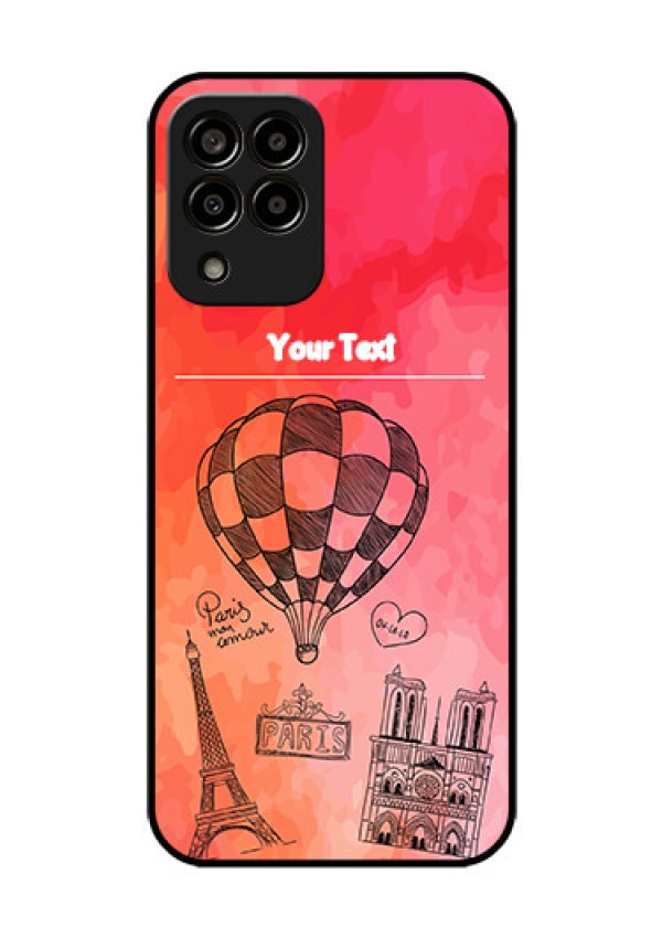 Galaxy m33-5g 5G Custom Glass Phone Case - Paris Theme Design