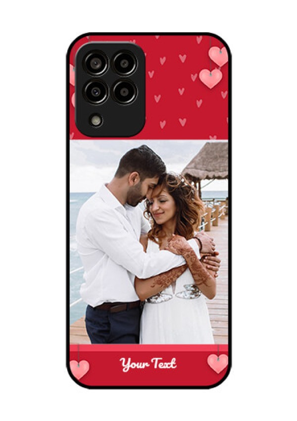 Galaxy m33-5g 5G Custom Glass Phone Case - Valentines Day Design