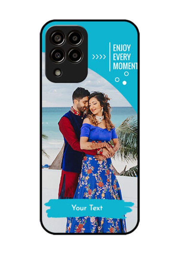 Galaxy m33-5g 5G Custom Glass Mobile Case - Happy Moment Design