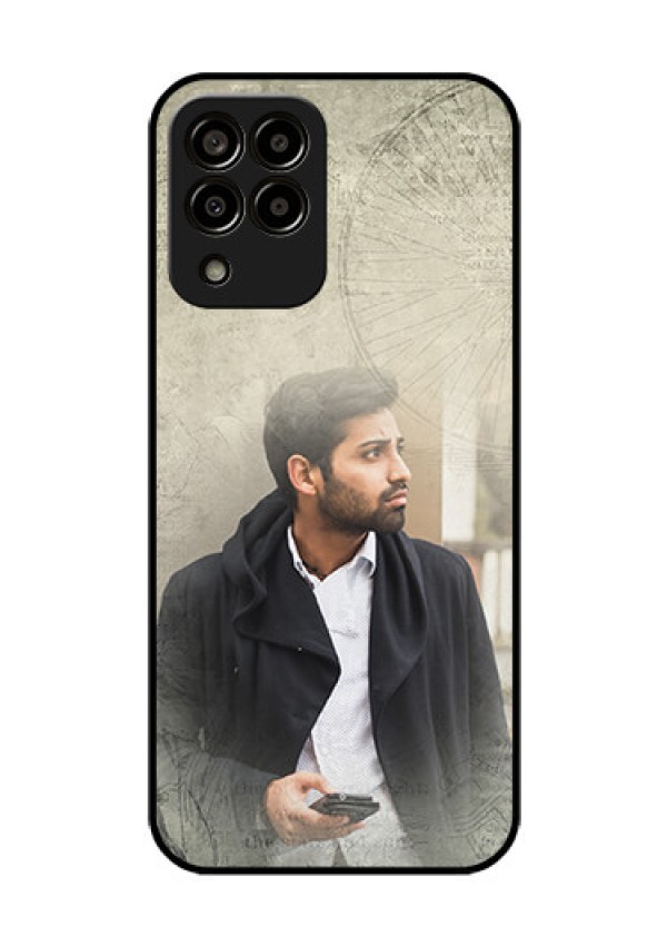 Galaxy m33-5g 5G Custom Glass Phone Case - with vintage design