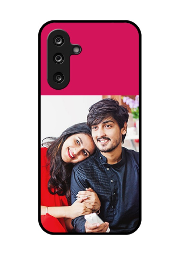 Samsung Galaxy M36 5G Custom Glass Phone Case - Anniversary Cover Design