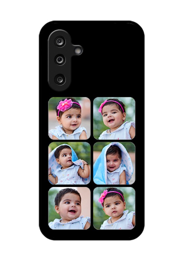 Samsung Galaxy M36 5G Custom Glass Phone Case - Multiple Pictures Design