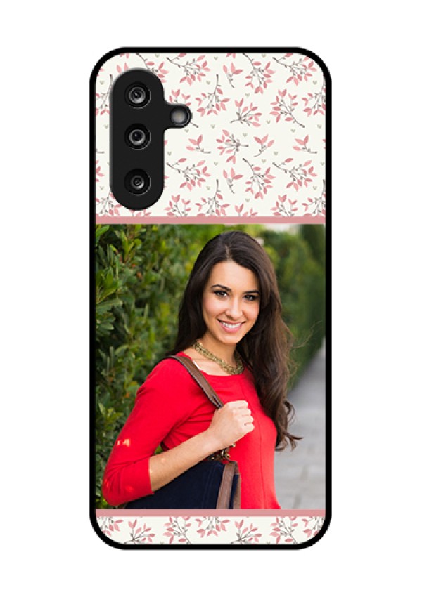 Samsung Galaxy M36 5G Custom Glass Phone Case - Stunning Floral Design