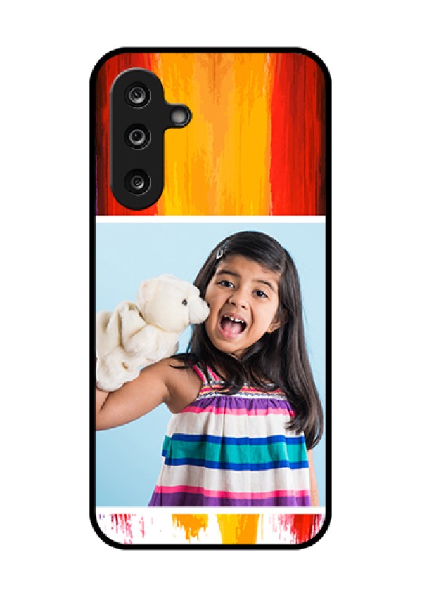 Samsung Galaxy M36 5G Custom Glass Phone Case - Multi Color Design