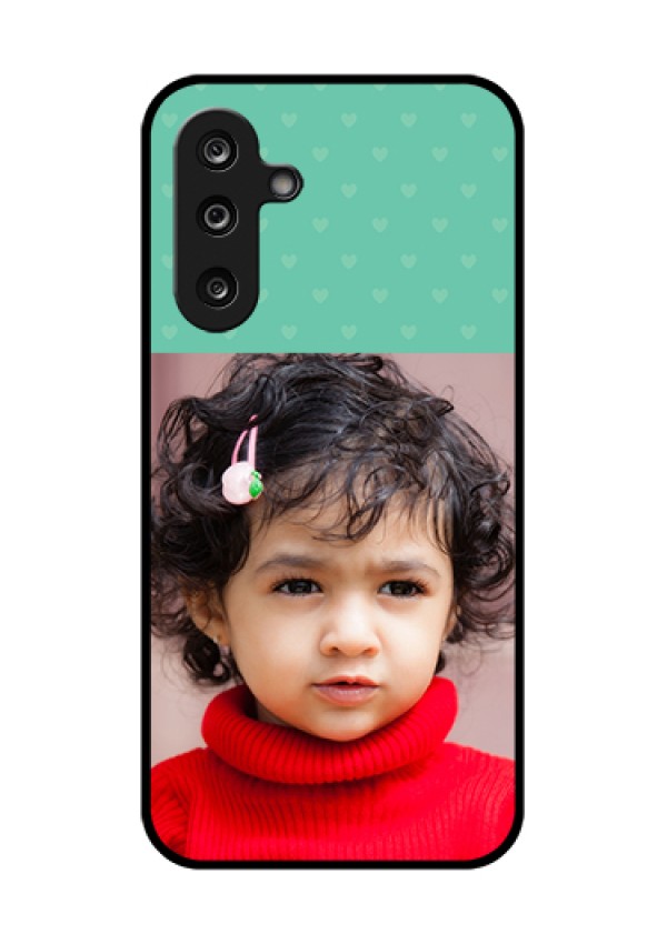 Samsung Galaxy M36 5G Custom Glass Phone Case - Lovers Picture Design