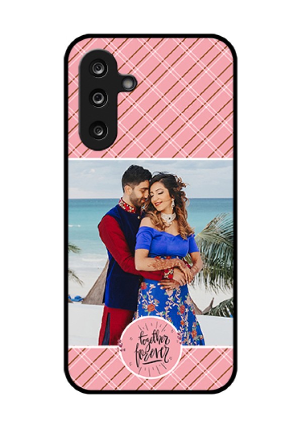 Samsung Galaxy M36 5G Custom Glass Phone Case - Together Forever Design