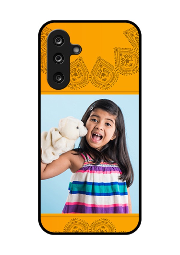 Samsung Galaxy M36 5G Custom Glass Phone Case - Photo Wedding Design