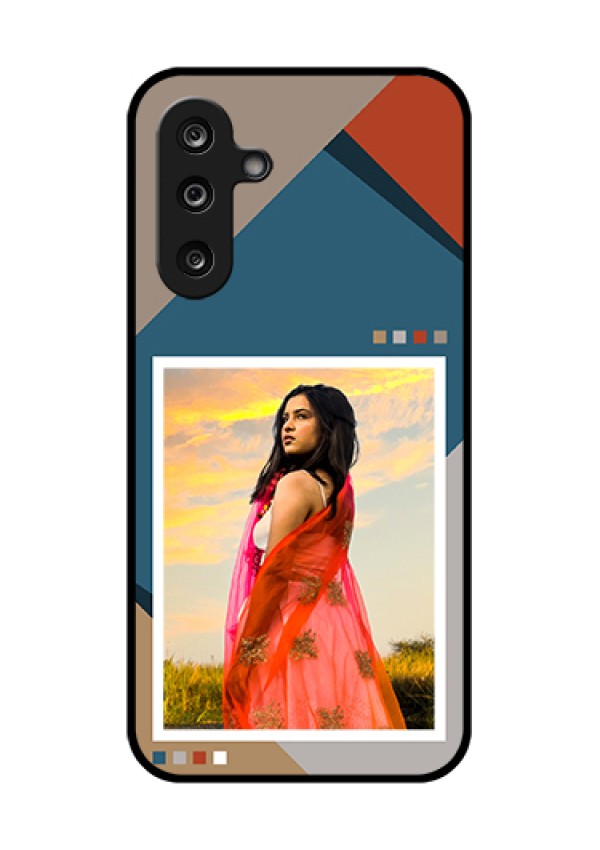 Samsung Galaxy M36 5G Custom Glass Phone Case - Retro Color Pallet Design