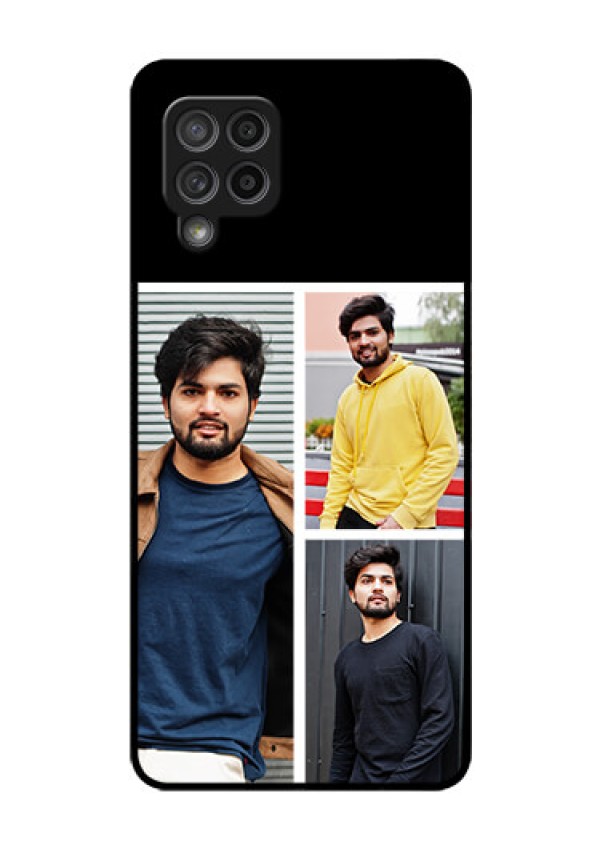 Galaxy M42 5G Photo Printing on Glass Case - Upload Multiple Picture Design