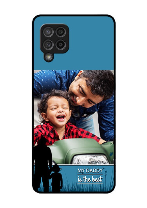 Galaxy M42 5G Custom Glass Mobile Case - Best dad design 