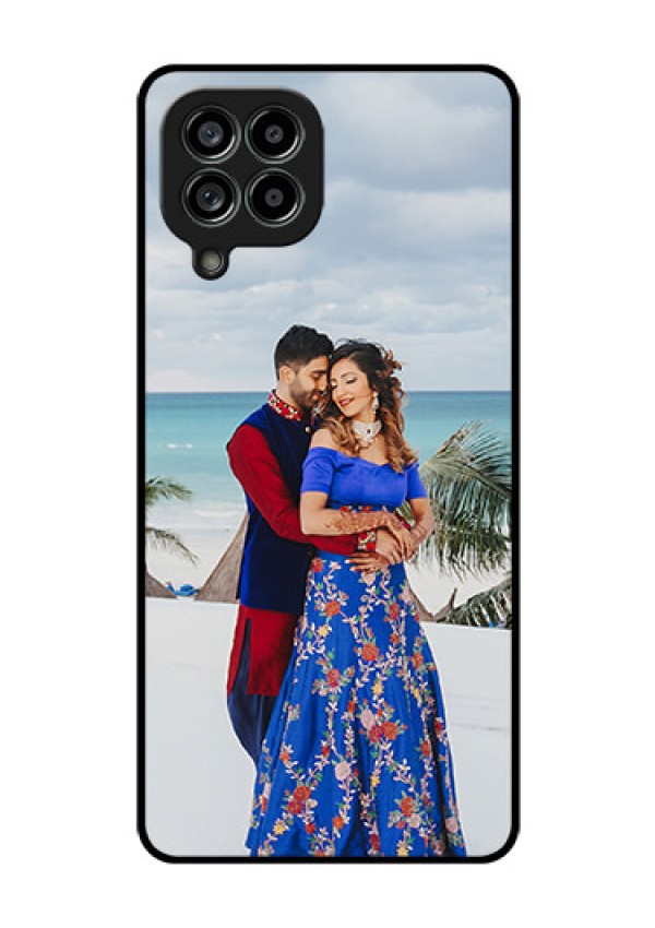 Galaxy M53 5G Photo Printing on Glass Case - Upload Full Picture Design