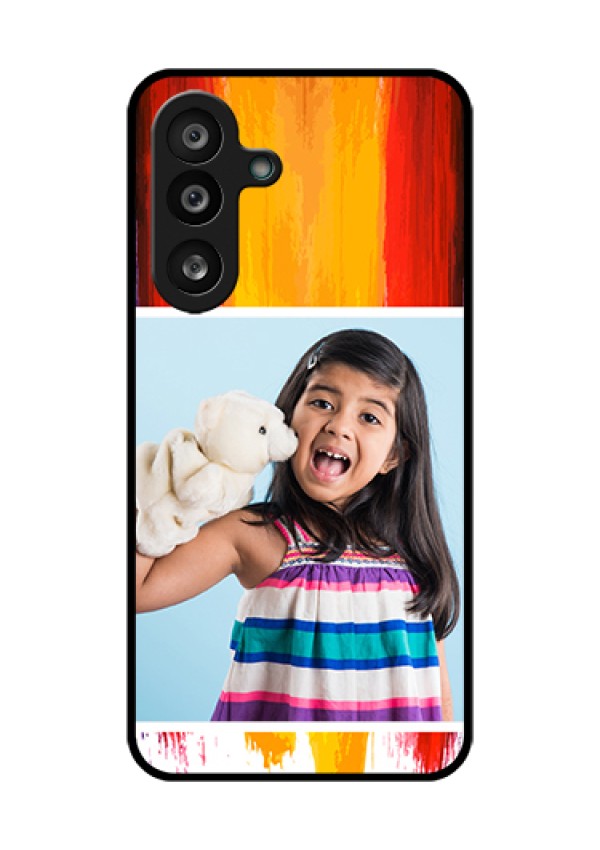Samsung Galaxy M56 5G Custom Glass Phone Case - Multi Color Design