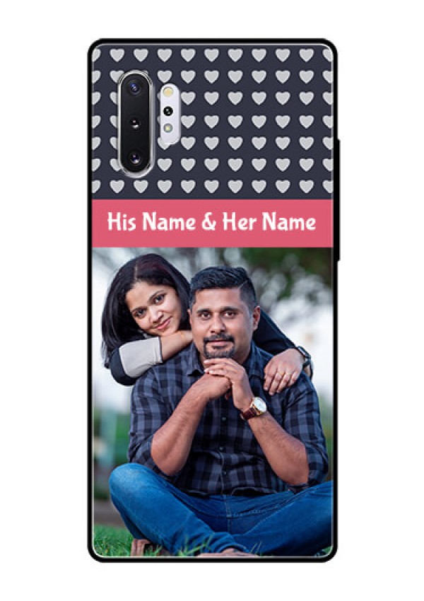 Samsung Galaxy Note 10 Plus Custom Glass Mobile Case  - Love Symbols Design