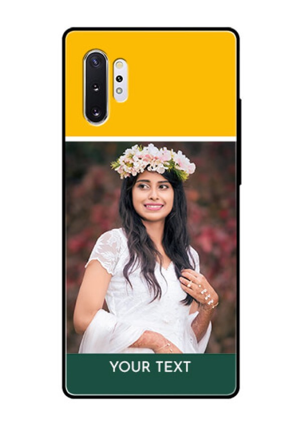 Samsung Galaxy Note 10 Plus Photo Printing on Glass Case  - Love You Design