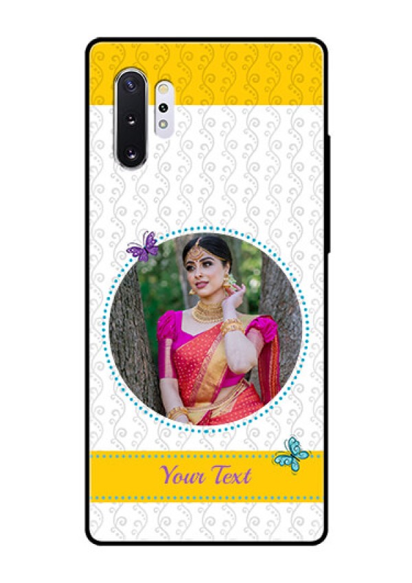 Samsung Galaxy Note 10 Plus Custom Glass Mobile Case  - Girls Premium Case Design