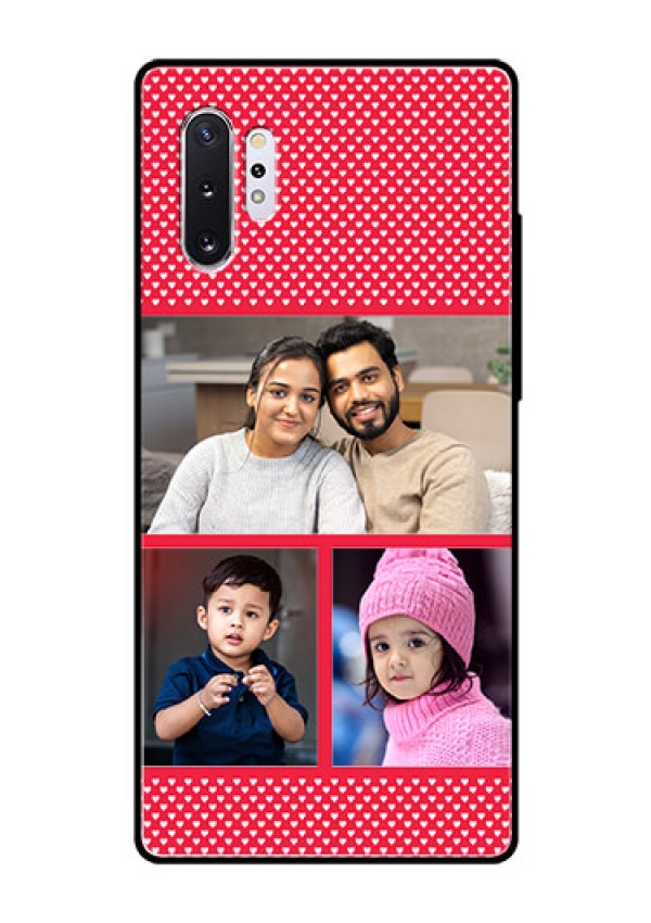 Samsung Galaxy Note 10 Plus Personalized Glass Phone Case  - Bulk Pic Upload Design