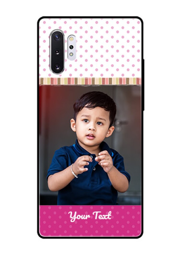 Samsung Galaxy Note 10 Plus Photo Printing on Glass Case  - Cute Girls Cover Design