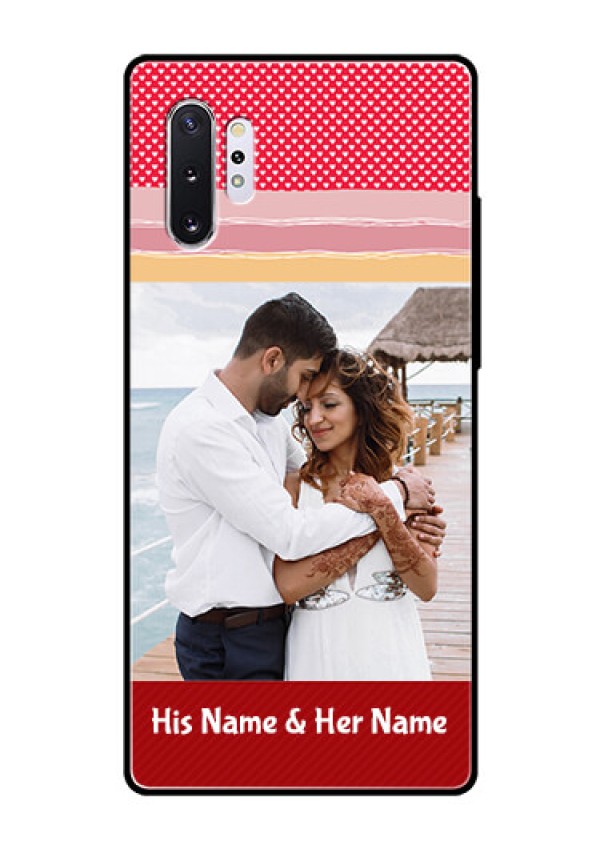 Samsung Galaxy Note 10 Plus Custom Glass Mobile Case  - Premium Case Design
