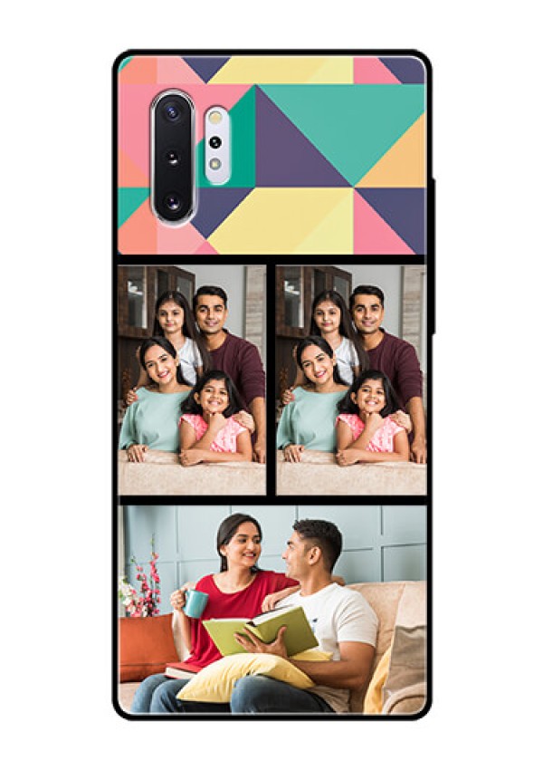Samsung Galaxy Note 10 Plus Custom Glass Phone Case  - Bulk Pic Upload Design