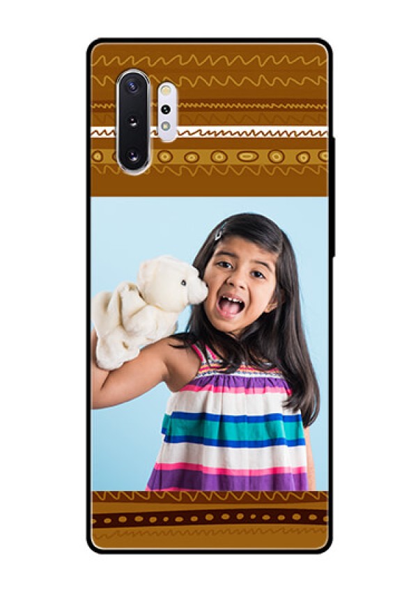 Samsung Galaxy Note 10 Plus Custom Glass Phone Case  - Friends Picture Upload Design 