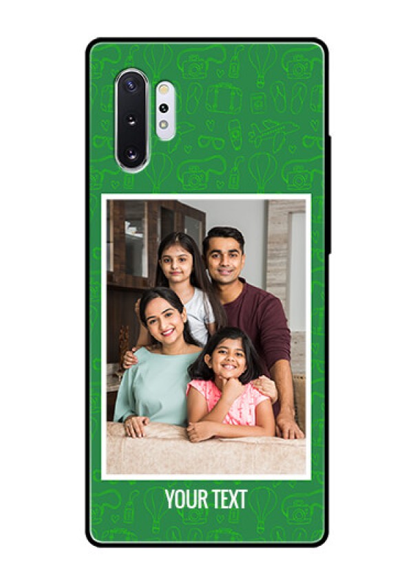 Samsung Galaxy Note 10 Plus Personalized Glass Phone Case  - Picture Upload Design