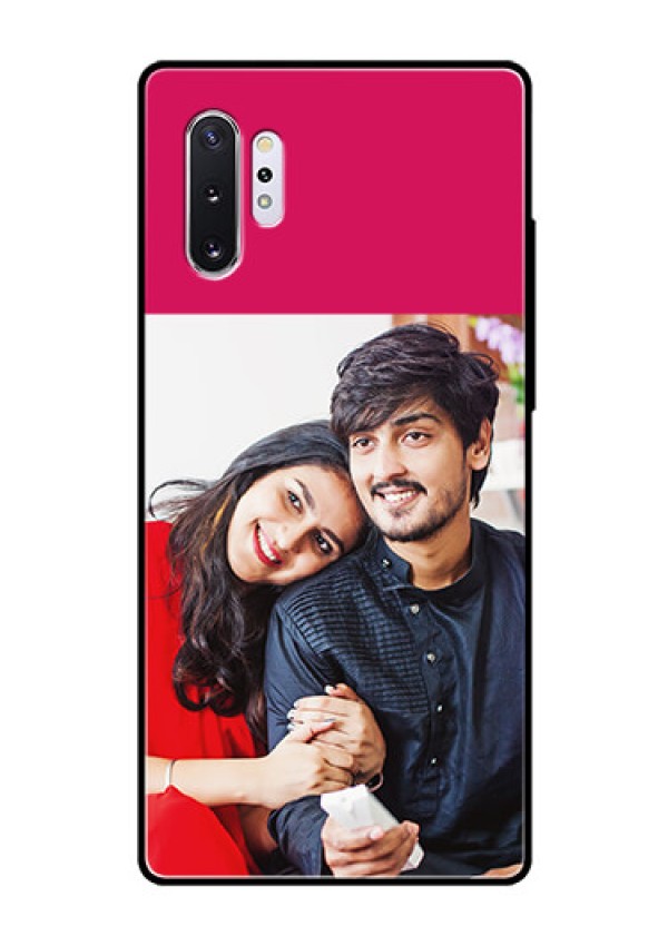 Samsung Galaxy Note 10 Plus Custom Glass Mobile Case  - Anniversary Cover Design