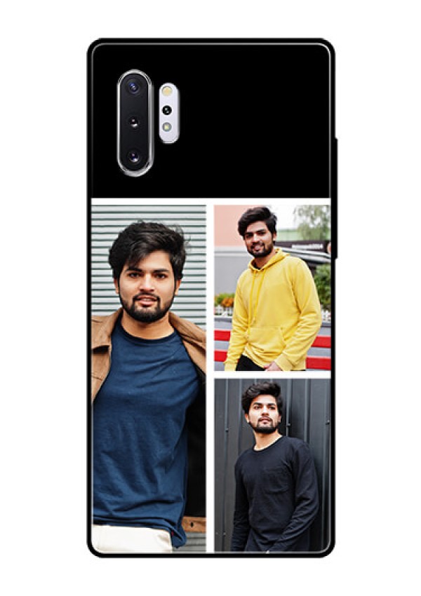 Samsung Galaxy Note 10 Plus Photo Printing on Glass Case  - Upload Multiple Picture Design