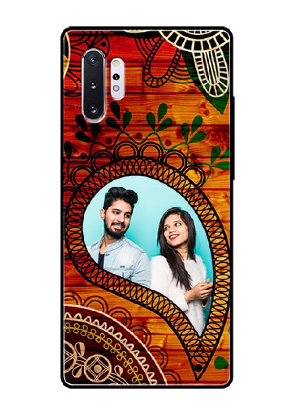 Samsung Galaxy Note 10 Plus Personalized Glass Phone Case  - Abstract Colorful Design