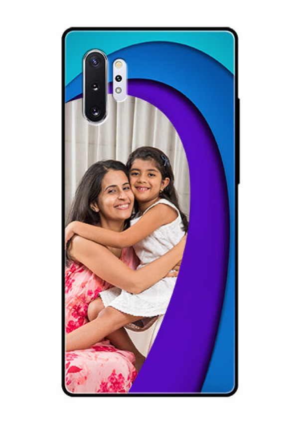 Samsung Galaxy Note 10 Plus Photo Printing on Glass Case  - Simple Pattern Design
