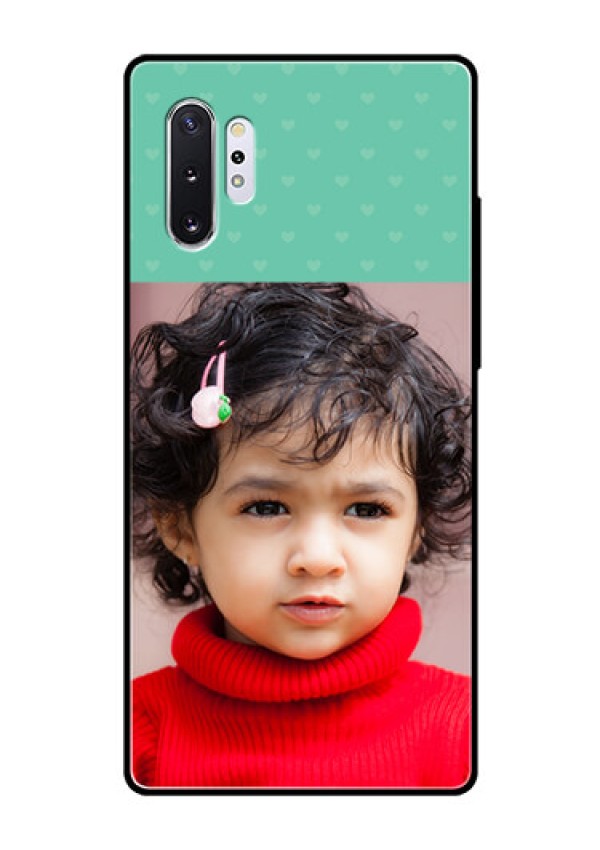 Samsung Galaxy Note 10 Plus Custom Glass Phone Case  - Lovers Picture Design